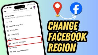 how to change facebook region [upl. by Inot527]