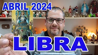 LIBRA ♎️ ABRIL 2024 RUEDA ASTROLOGICA [upl. by Sadira522]