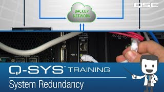 QSYS System Redundancy QSC Innovations [upl. by Attenwahs]