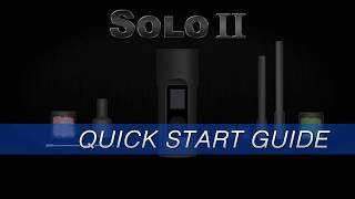 Arizer SOLO II  Quick Start [upl. by Blackwell255]