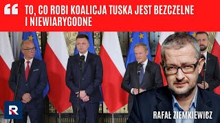 R Ziemkiewicz to co robi koalicja Tuska jest bezczelne i niewiarygodne  Polska Na Dzień Dobry [upl. by Ruperto]