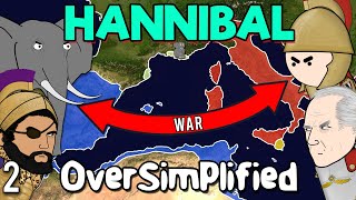 The Second Punic War  OverSimplified Part 2 [upl. by Hsenid]