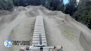 Mini Dream Track Queenstown NZ MTB Jumps Backflip [upl. by Atteugram]