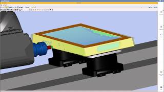 woodWOP 72  wooden tray 5axis part3 [upl. by Kendrick]