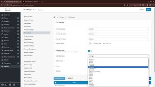 Invoice Ninja  Tax Configuration React [upl. by Tyika]
