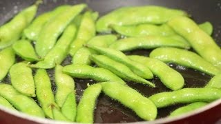 How to Make Delicious Edamame Beans The Best Edamame Recipe  Cooking with Dog [upl. by Ltsyrk467]