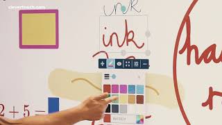 Clevertouch  A tour of LYNX Whiteboard  LYNX Whiteboard [upl. by Meehsar]