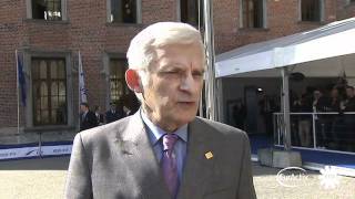 Buzek disappointed that ESM will not be a function of EU institutions [upl. by Neumann]