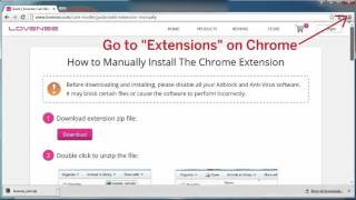 How To Download and Install the Chrome Extension [upl. by Maisey100]