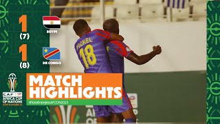 HIGHLIGHTS  Egypt 🆚 DR Congo  ملخص مباراة مصر والكونغو الديمقراطية TotalEnergiesAFCON2023 [upl. by Metsky249]