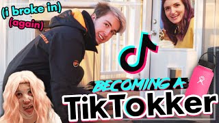 I Broke into LaurenzSides House to get TikTok Famous [upl. by Leavelle289]