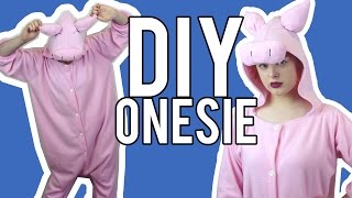 DIY Onesie  Kigurumi  Make Thrift Buy 29 [upl. by Leirua]