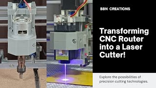 Transform Your CNC Router into a Powerful Laser Engraver cncrouter laserengraving diy [upl. by Eetak]