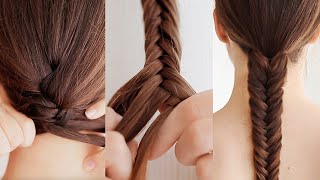 Learn How to Do a Fishtail Braid Hairstyle [upl. by Lyndon698]