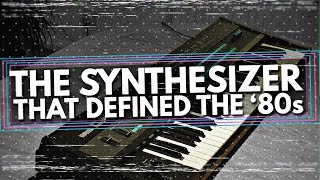 The Iconic YAMAHA DX7 Synthesizer  Retro Music Tech History [upl. by Kotz164]