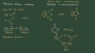 48 Formulación orgánica anhídridos de ácido formulación y nomenclatura [upl. by Trevlac]