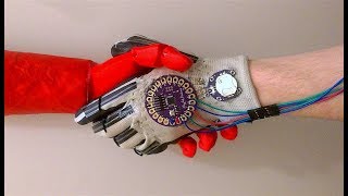 Flex Sensor Glove and Robotic Arm [upl. by Banky]