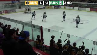 Austin Bruins  Brookings Blizzard  highlights  11018 [upl. by Gipson]