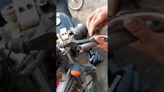 how to adjustment Yamaha ybr125 brake levers clutch Sidharth Karne shorts youtubeshorts [upl. by Ellita]