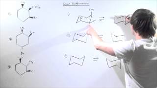 Chair Conformations Examples [upl. by Mancino769]