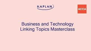 ACCA F1 Business and Technology Syllabus [upl. by Irok438]