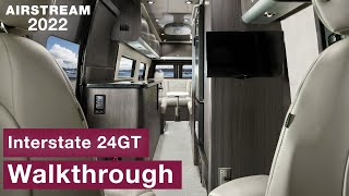 Airstream 2022 Interstate 24GT Touring Coach Walkthrough [upl. by Pape986]