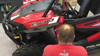 RZR 900 Trail  Installing Front S Flares [upl. by Kcireddor499]