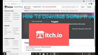 How to download Games from Itchio [upl. by Schuman]