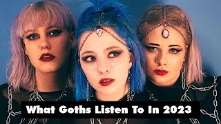 WHAT GOTHS LISTEN TO IN 2023 Spotifys MostStreamed Postpunk amp Goth Bands [upl. by Yurik273]