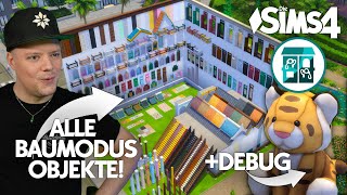 Alle BAUMODUS  DebugObjekte 🔥 Die Sims 4 Zu vermieten Erweiterungspack Preview Special [upl. by Crane562]