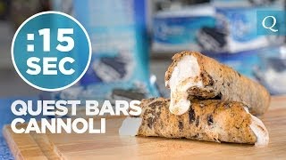 Healthy Cannoli Recipe  15SecondRecipe [upl. by Latimore]