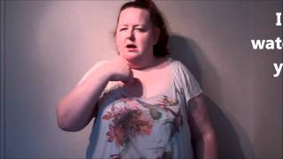 Adding Facial Expressions to signs in British Sign Language BSL [upl. by Mariann]