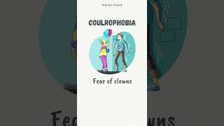 Did you know these WEIRD PHOBIAS English Vocabulary Builder [upl. by Earesed]