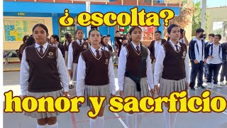 ESCOLTA ESCOLAR ESCUELA SECUNDARIA [upl. by Wadesworth]