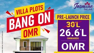 VILLA PLOTS GATED COMMUNITY landsale NEAR KELAMBAKKAM  HSR PROPERTIES [upl. by Ailam]