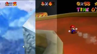 Super Mario 64  Snow MountainSlider [upl. by Yasibit]