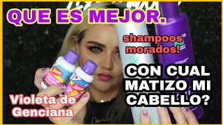 VIOLETA DE GENCIANA O SHAMPOO MORADO  LIZZ MULLER [upl. by Tildi]