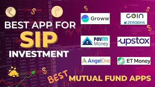 Best App For SIP Investment  Best Mutual Fund Apps in India  Invest In Mutual Funds [upl. by Rimisac163]