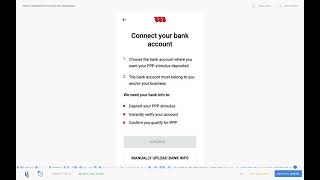 Womply PPP Fast Lane Walkthrough  Manual Bank Connect [upl. by Odlanier454]