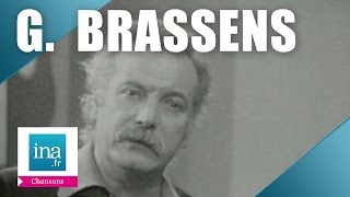 Georges Brassens quotAuprès de mon arbrequot  Archive INA [upl. by Ythomit]