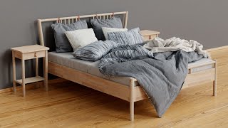 IKEA BJORKSNAS Bed Frame Review Watch Before You Buy [upl. by Notlem]