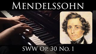 Mendelssohn  Songs Without Words Op 30 No 1 [upl. by Katlin123]