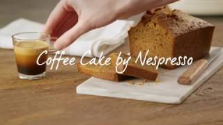 Nespresso Recipe  Coffee Cake [upl. by Ymorej]