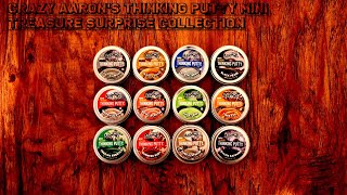 Crazy Aarons Thinking Putty MINI Treasure Surprise Collection💀 [upl. by Aibara]