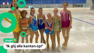 Kunstschaatsers zijn blij binnen sporten mag eindelijk weer [upl. by Kcirredal726]