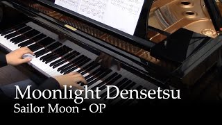 Moonlight Densetsu  Sailor Moon OP Piano [upl. by Linnea]