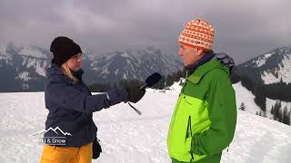 Skitouren  Unterwegs mit dem DAVUmweltexperten Manfred Scheuermann am Spitzingsee [upl. by Trygve]