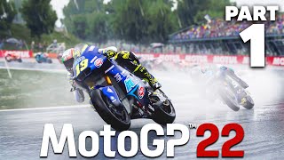 MotoGP 22 Career Mode Gameplay Walkthrough Part 1  TestingNew Team [upl. by Ecilahc687]