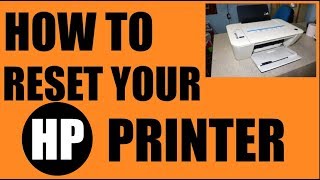 How to RESET ANY hp printer [upl. by Corotto]