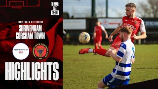 Shrivenham FC 0 V 5 Corsham Town FC  Hellenic Premier Match Highlights [upl. by Nyleaj737]